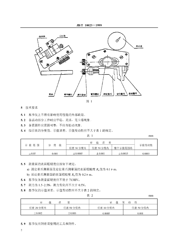 JB/T 10023-1999 标准预览