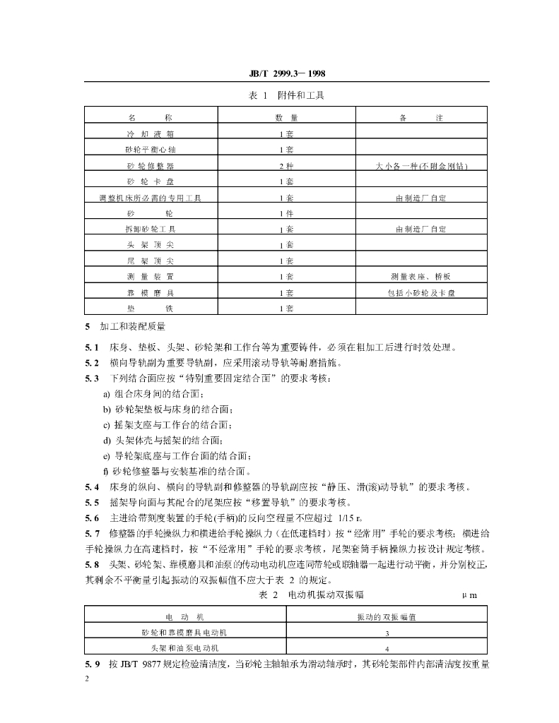 JB/T 2999.3-1998 标准预览