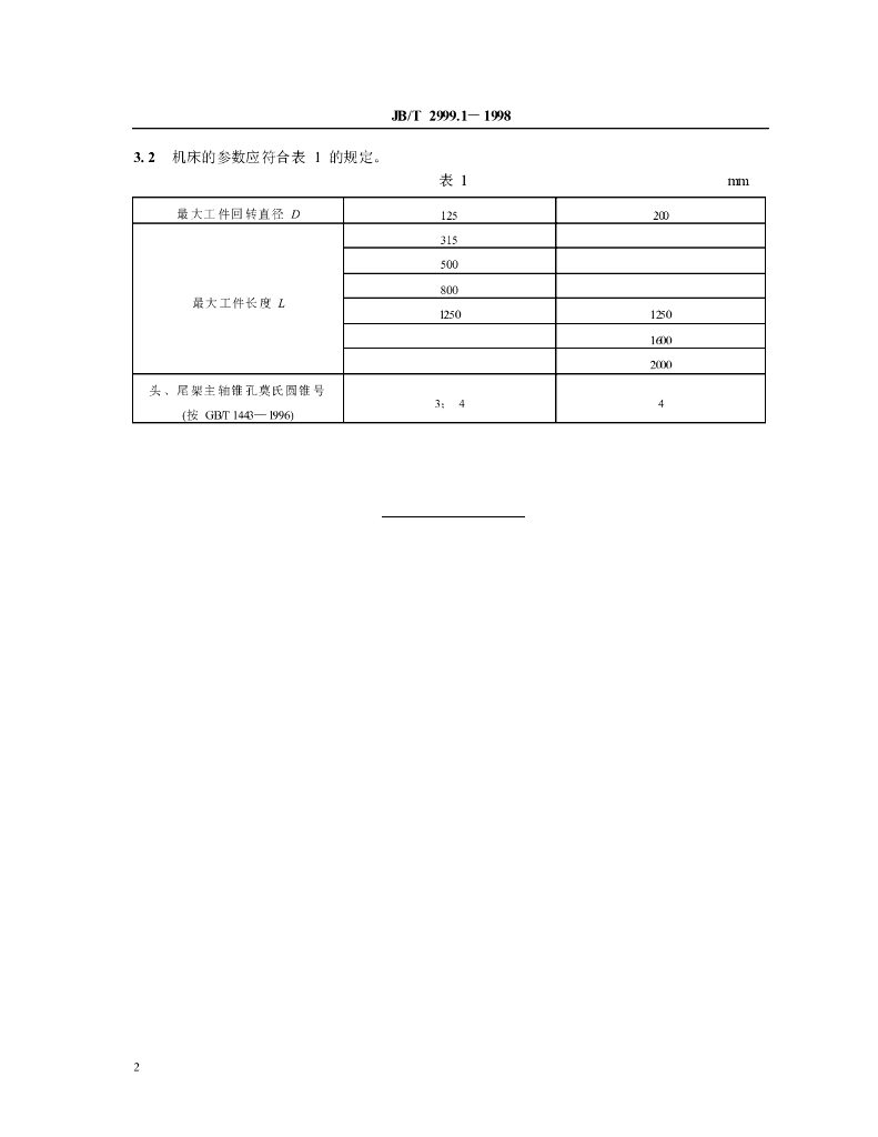 JB/T 2999.1-1998 标准预览