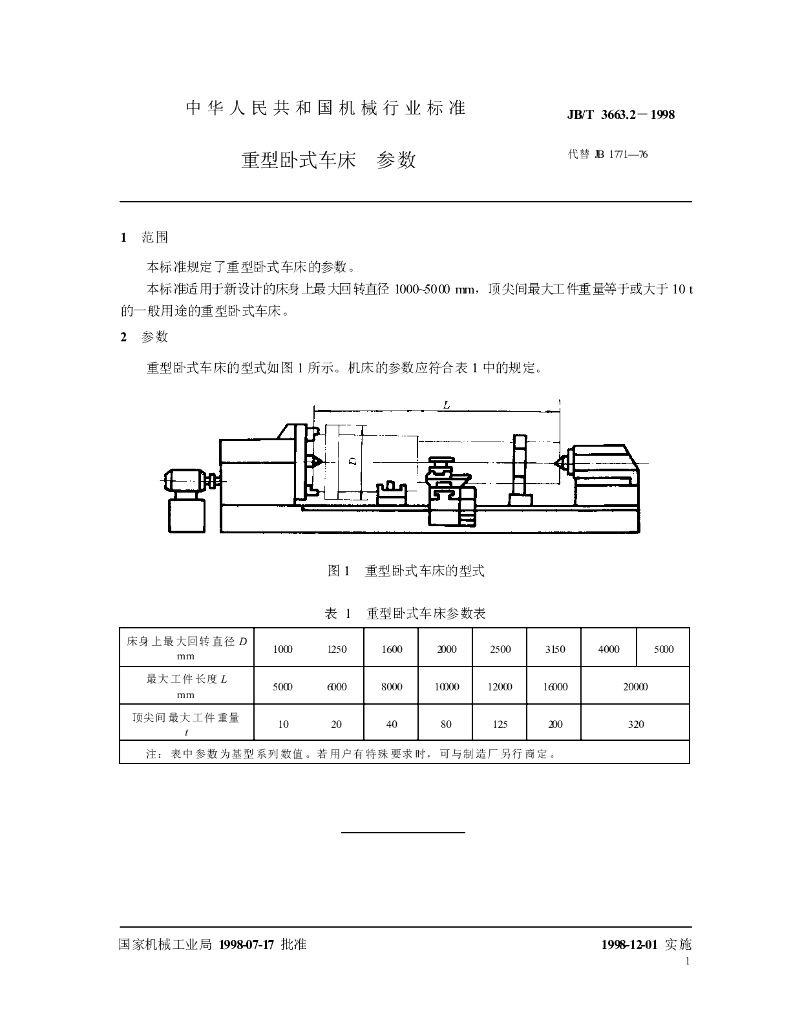 JB/T 3663.2-1998 标准预览