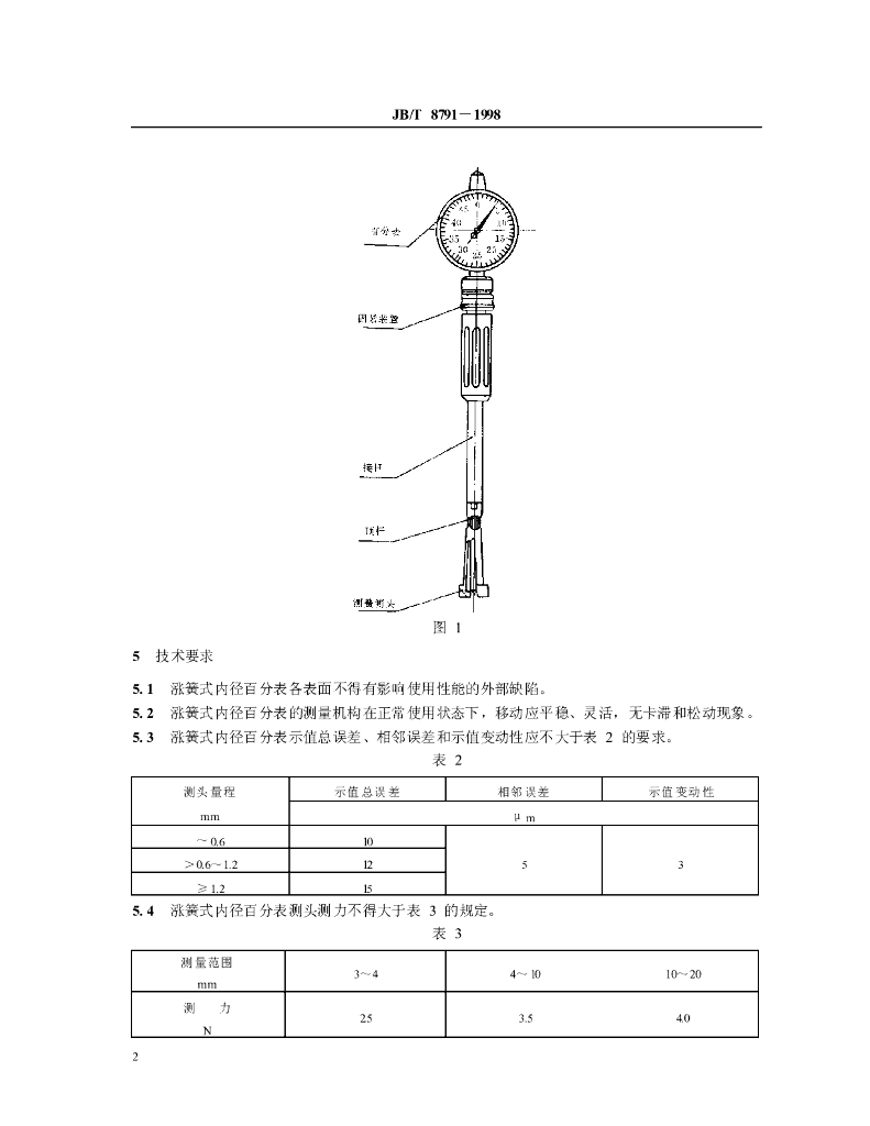 JB/T 8791-1998 标准预览