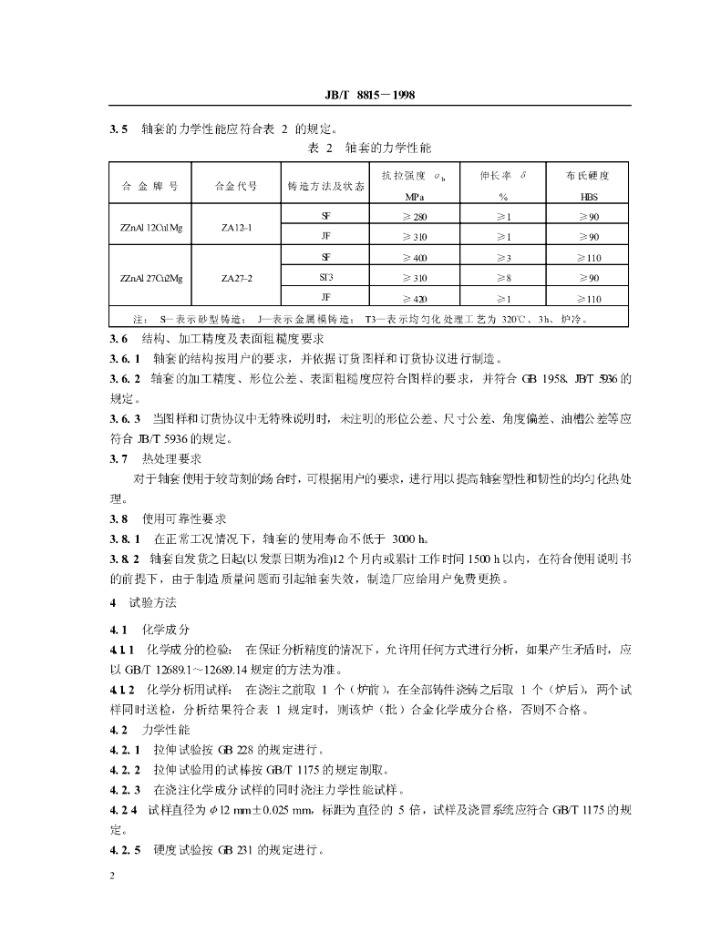 JB/T 8815-1998 标准预览