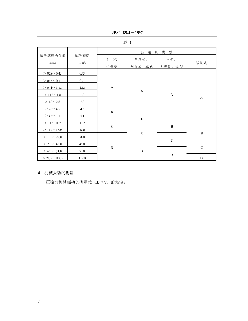 JB/T 8541-1997 标准预览