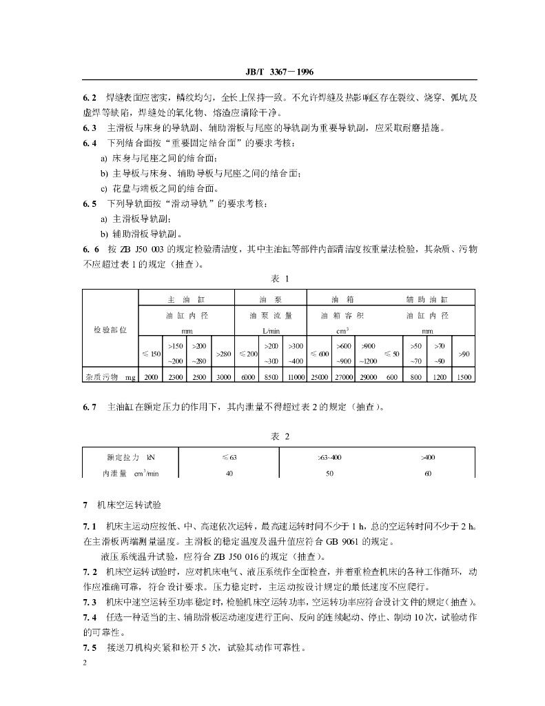 JB/T 3367-1996 标准预览