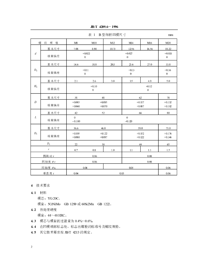 JB/T 4209.6-1996 标准预览