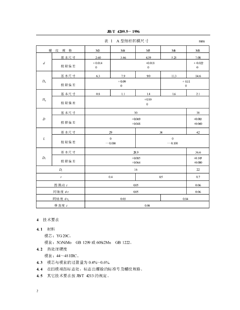 JB/T 4209.5-1996 标准预览