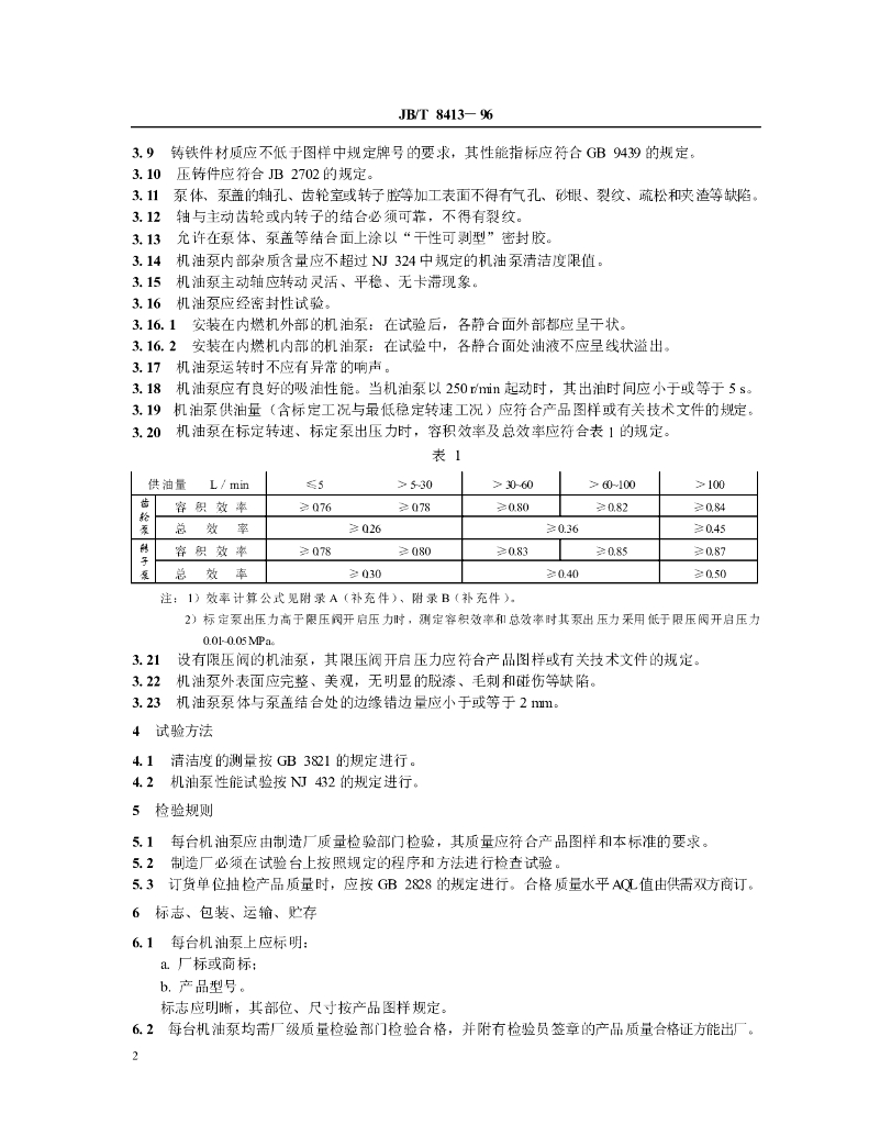 JB/T 8413-1996 标准预览