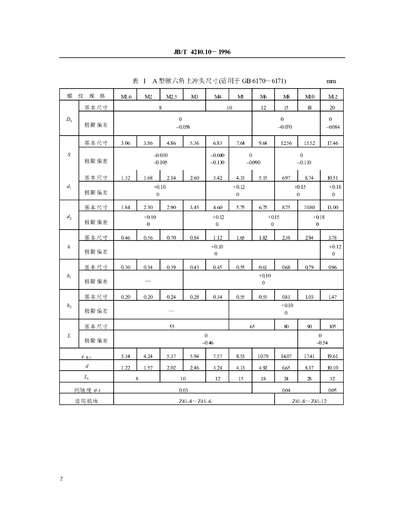 JB/T 4210.10-1996 标准预览