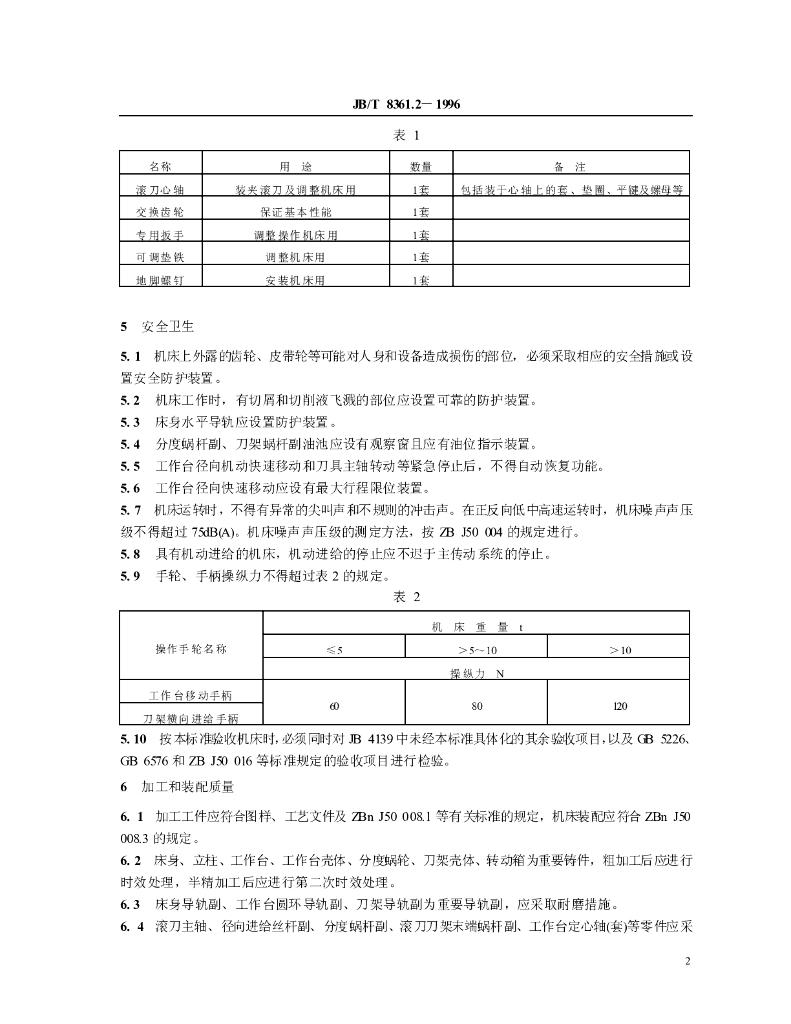 JB/T 8361.2-1996 标准预览