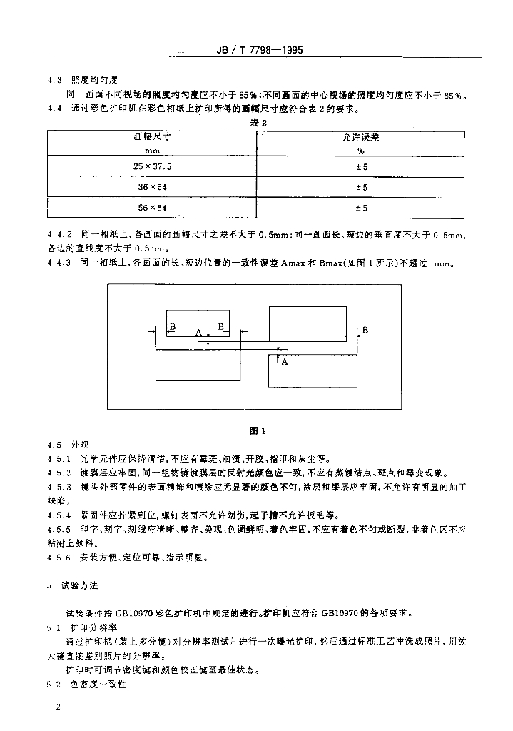 JB/T 7798-1995 标准预览