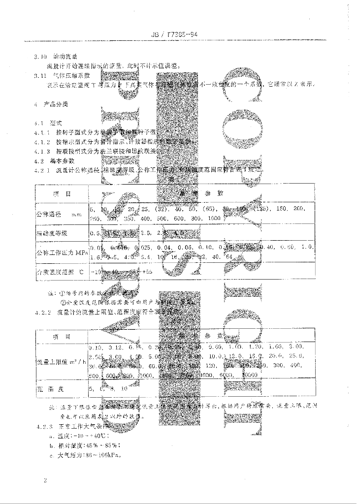 JB/T 7385-1994 标准预览