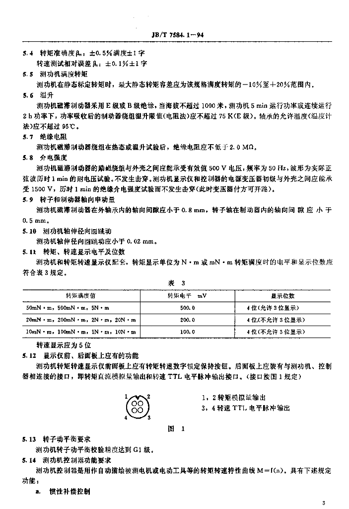 JB/T 7584.1-1994 标准预览
