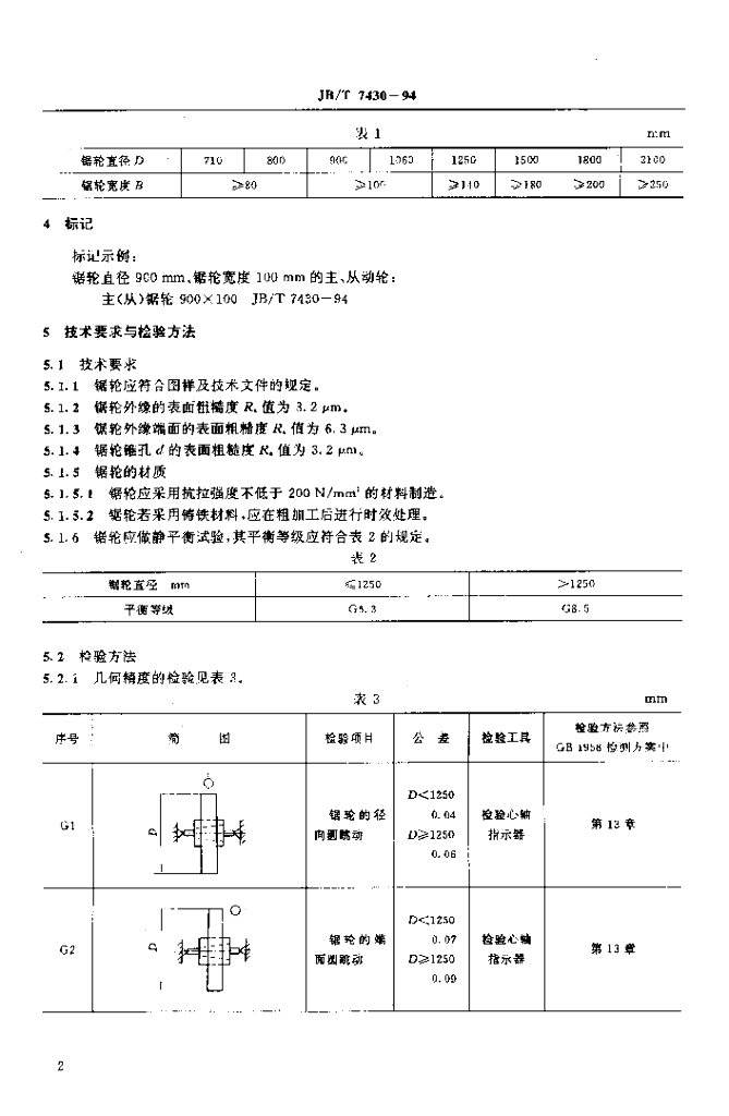 JB/T 7430-1994 标准预览