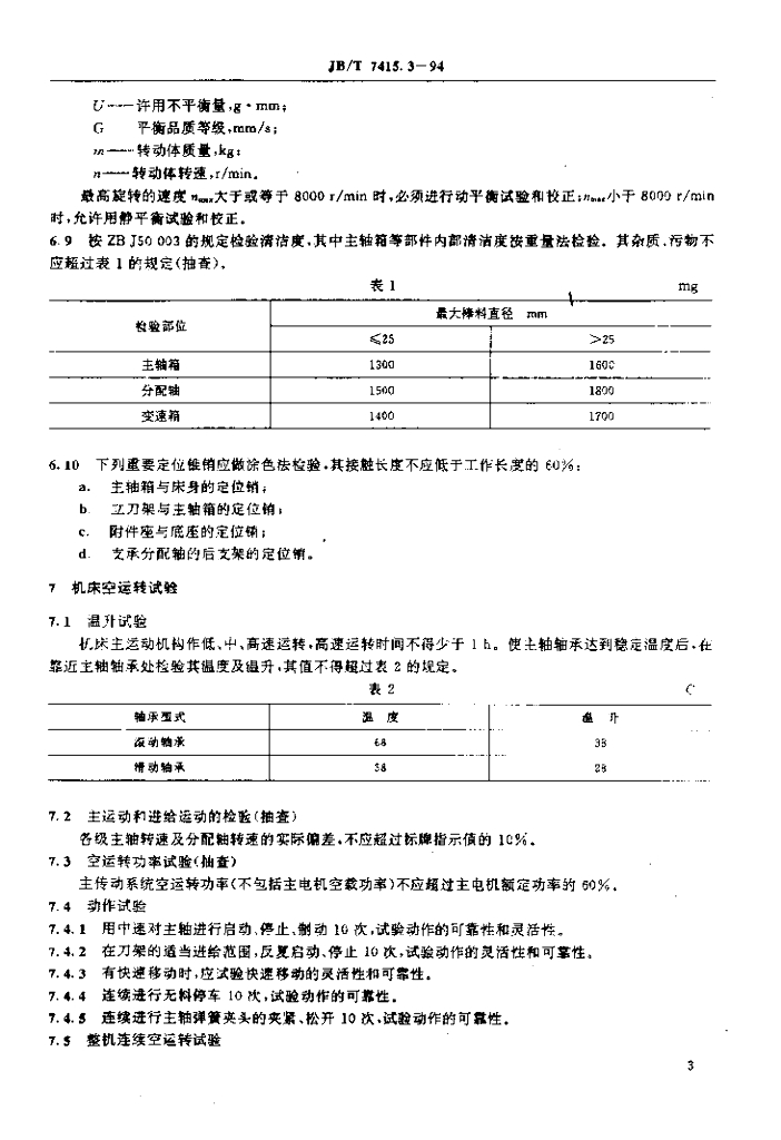 JB/T 7415.3-1994 标准预览