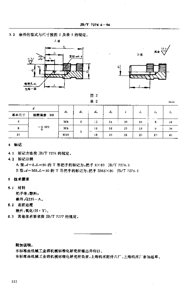 JB/T 7274.6-1994 标准预览