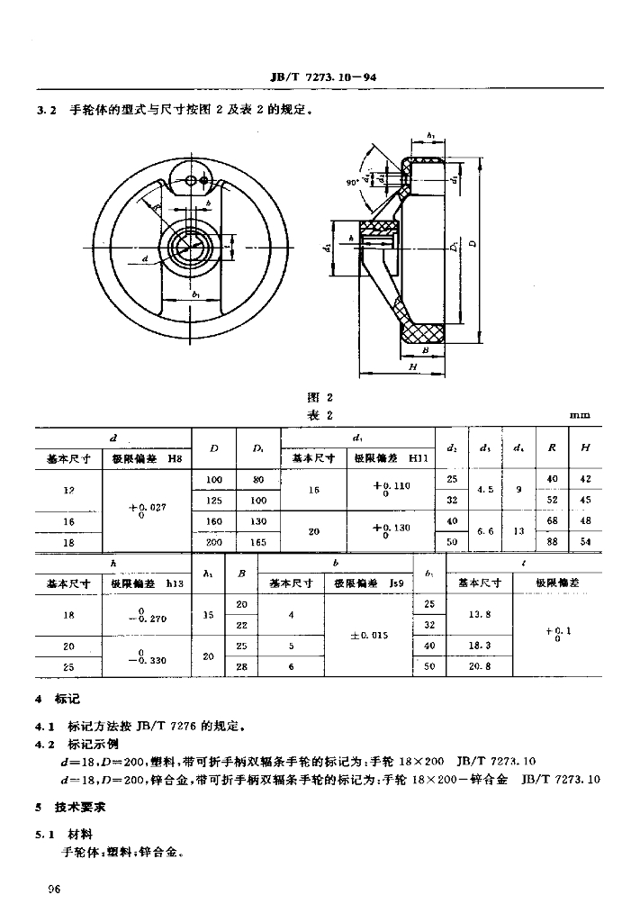 JB/T 7273.10-1994 标准预览