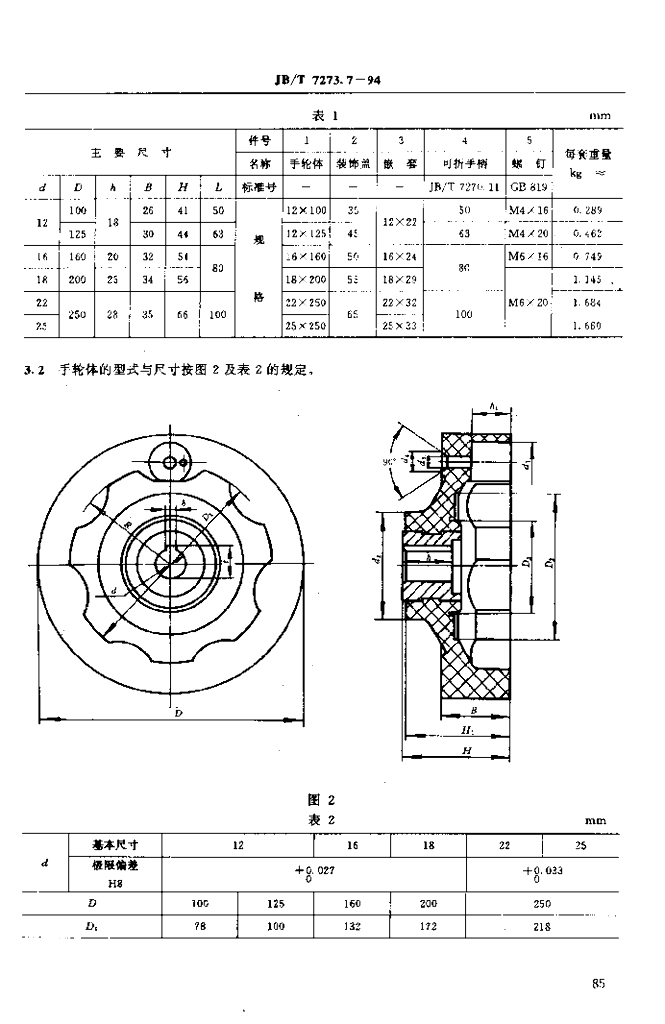 JB/T 7273.7-1994 标准预览