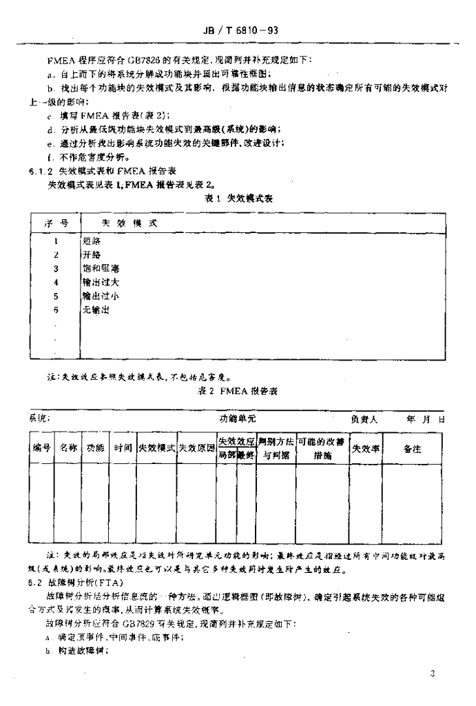 JB/T 6810-1993 标准预览