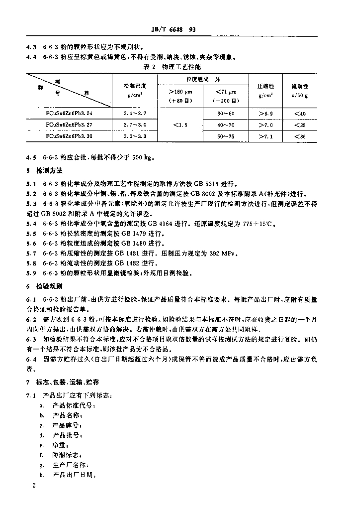 JB/T 6648-1993 标准预览