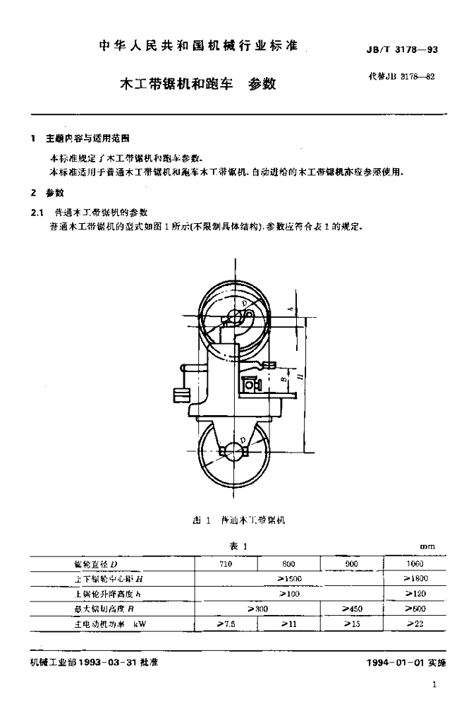 JB/T 3178-1993 标准预览