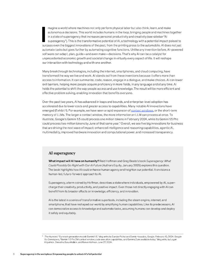 麦肯锡：2025年职场超级智能体：赋能员工释放人工智能的全部潜力报告（英文版）_第7页