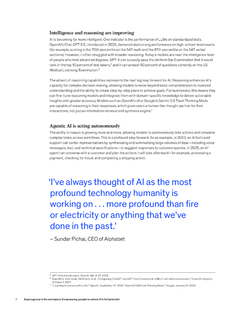 麦肯锡：2025年职场超级智能体：赋能员工释放人工智能的全部潜力报告（英文版）_第9页