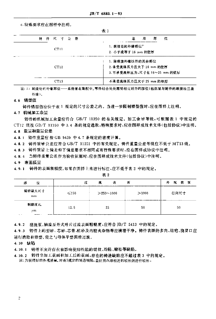 JB/T 6880.1-1993 标准预览