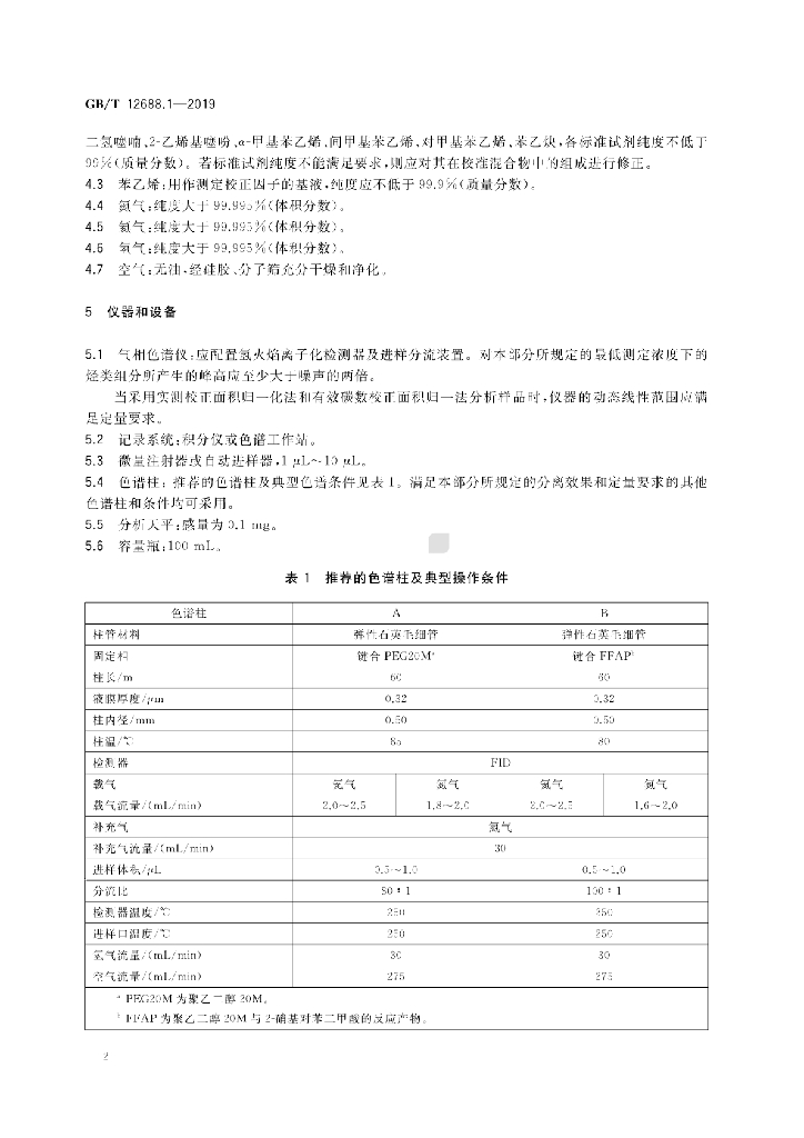 GB/T 12688.1-2019 标准预览