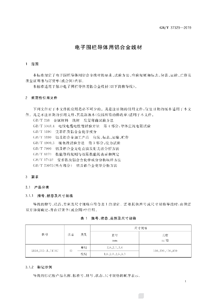 GB/T 37329-2019 标准预览
