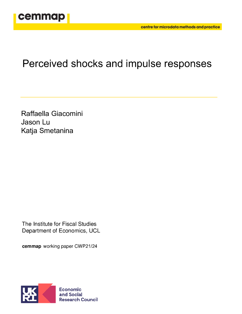 英国财政研究所（IFS）：感觉到的冲击和冲动反应（英文版）