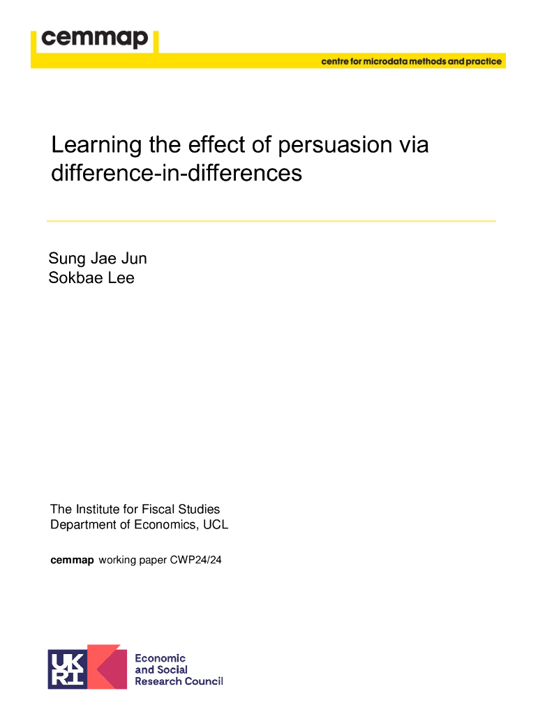 英国财政研究所（IFS）：从差异中学习说服的效果（英文版）