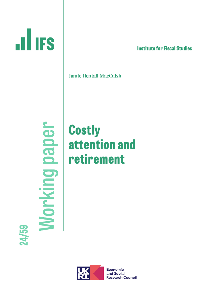 英国财政研究所（IFS）：关注和退休成本（英文版）
