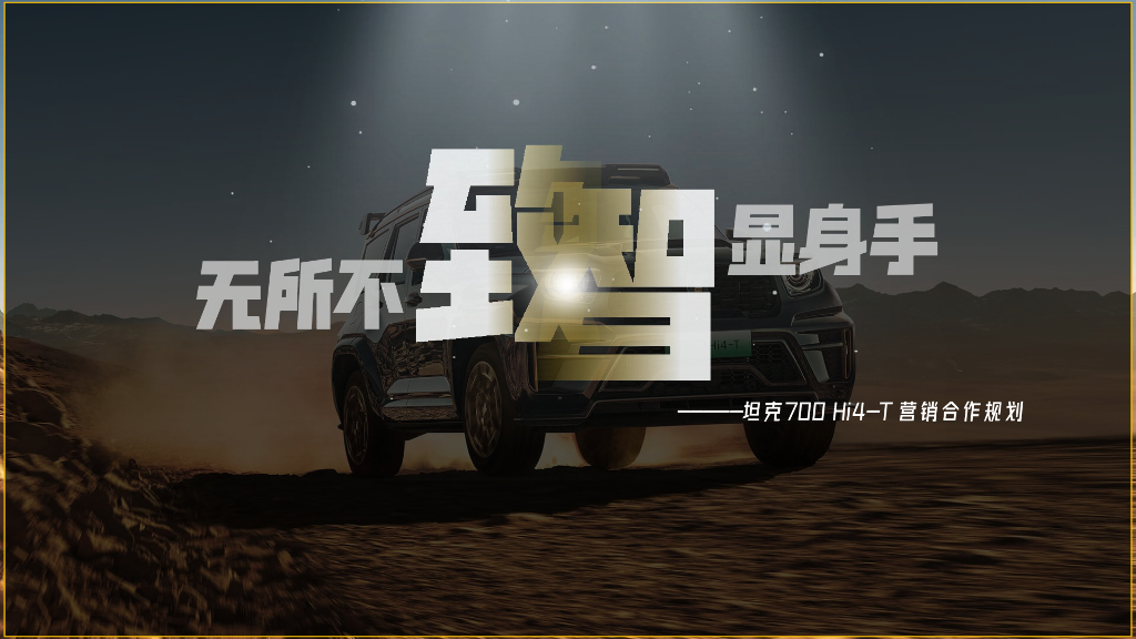 坦克700 Hi4-T营销合作规划