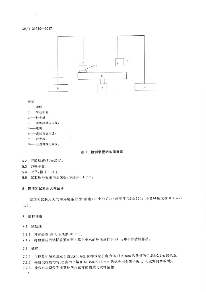 GB/T 33730-2017 标准预览