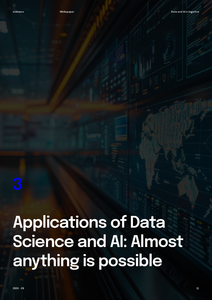 Statworx：2024年物流行业中的数据与AI白皮书：战略性地引入人工智能技术（英文版）_第10页