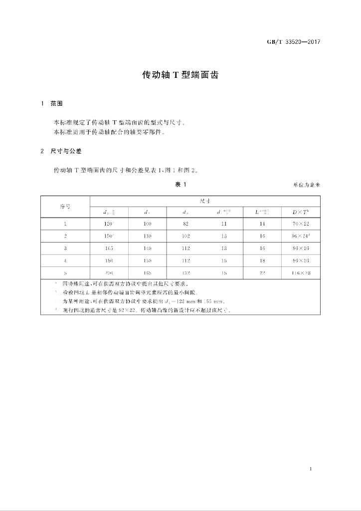 GB/T 33520-2017 标准预览