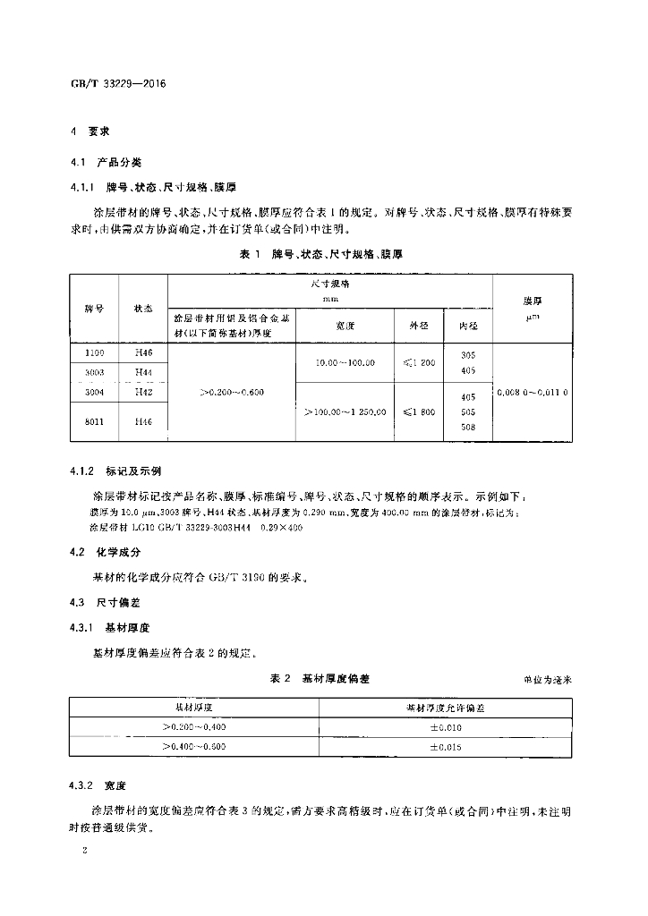 GB/T 33229-2016 标准预览