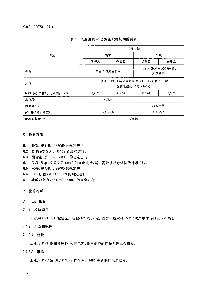 GB/T 33070-2016 标准预览