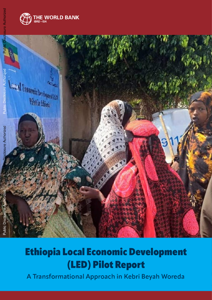世界银行：2025年埃塞俄比亚地方经济发展（<em>LED</em>）试点报告（英文版） 海报