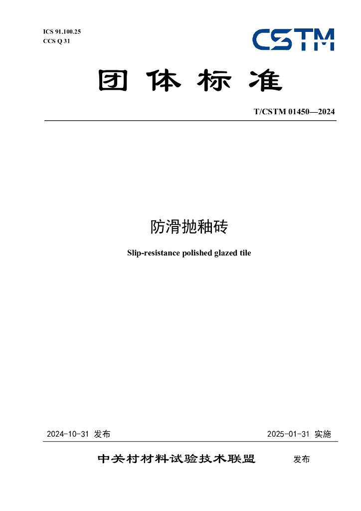 T/CSTM 01450-2024 标准预览