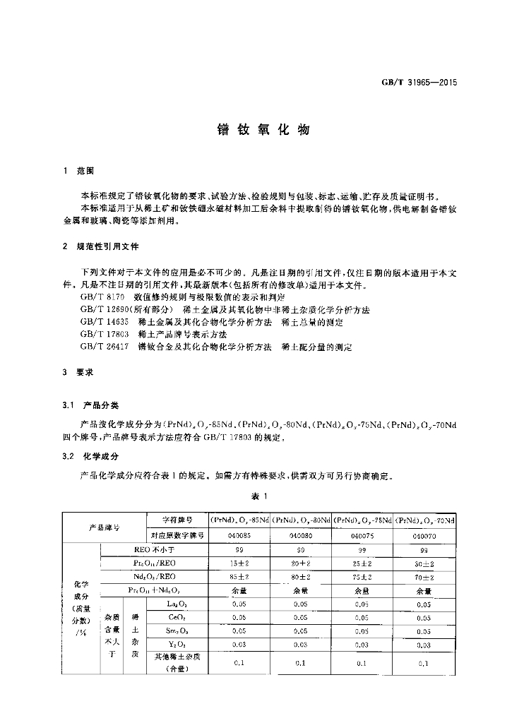 GB/T 31965-2015 标准预览