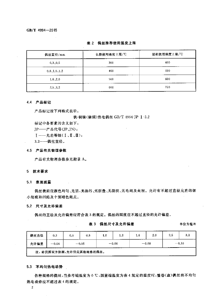 GB/T 4994-2015 标准预览