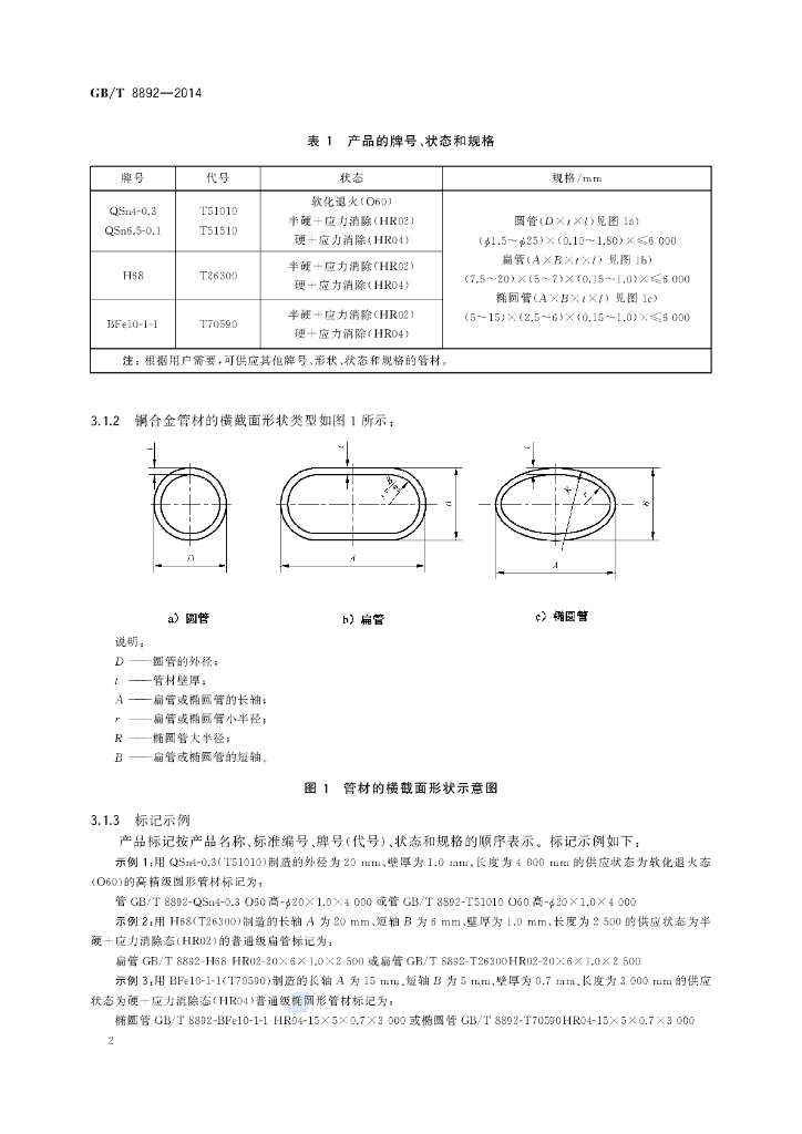 GB/T 8892-2014 标准预览