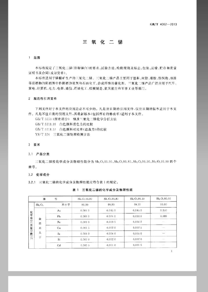 GB/T 4062-2013 标准预览