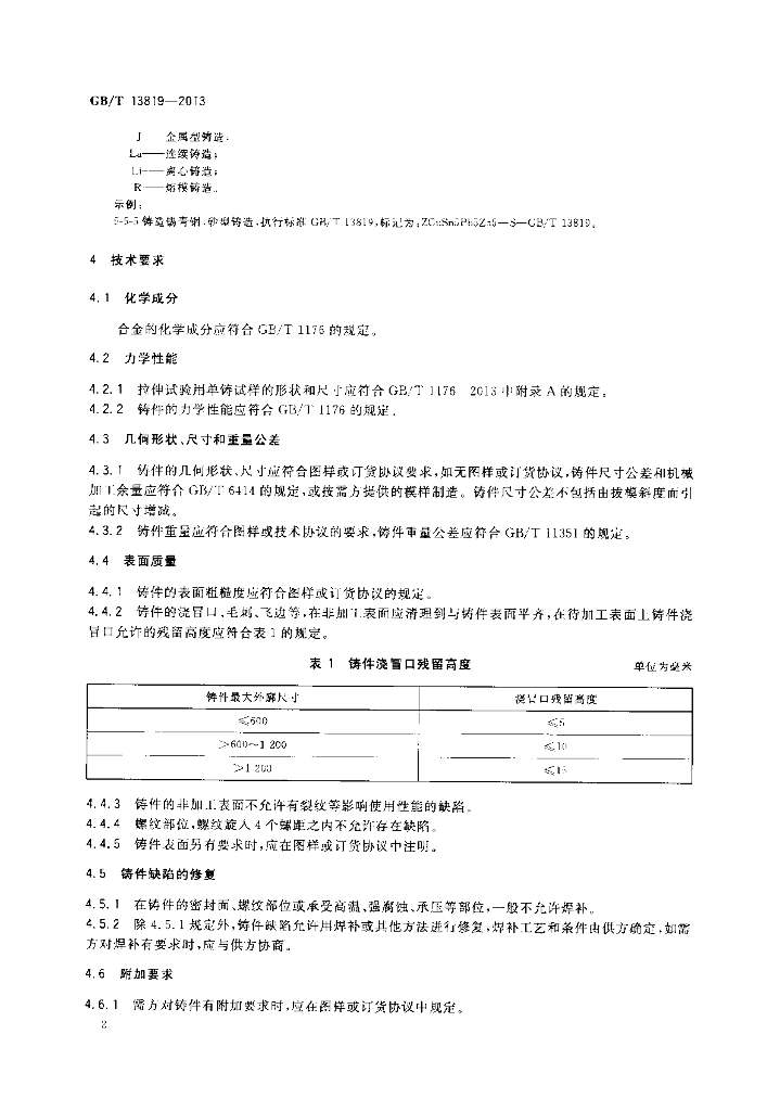 GB/T 13819-2013 标准预览