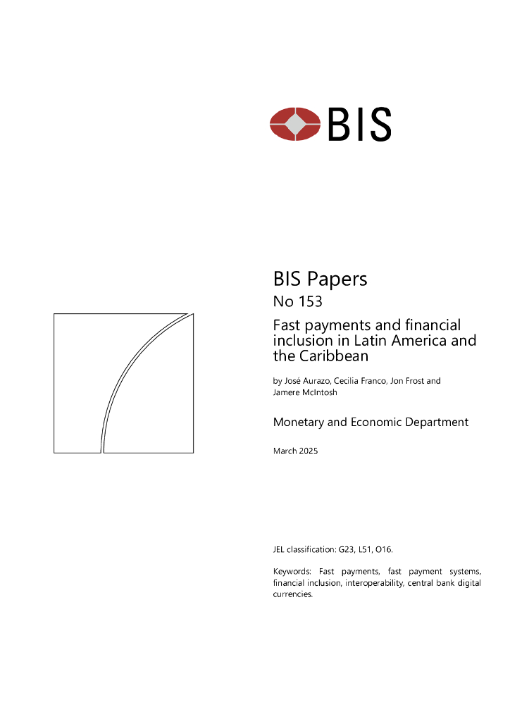 国际清算银行：拉丁美洲和加勒比地区的快速支付和金融普惠（英文版）