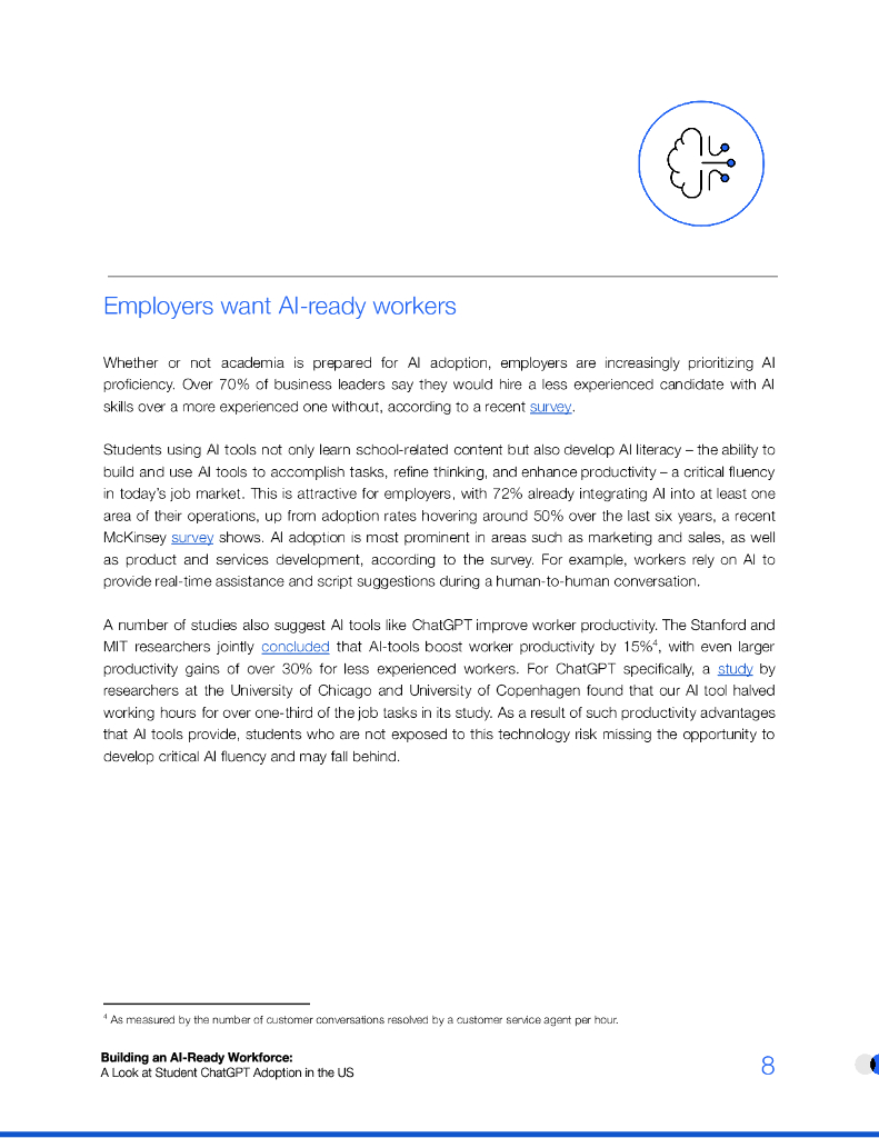OpenAI：2025构建AI就绪型劳动力队伍-美国大学生ChatGPT使用情况调研报告（英文版）_第7页