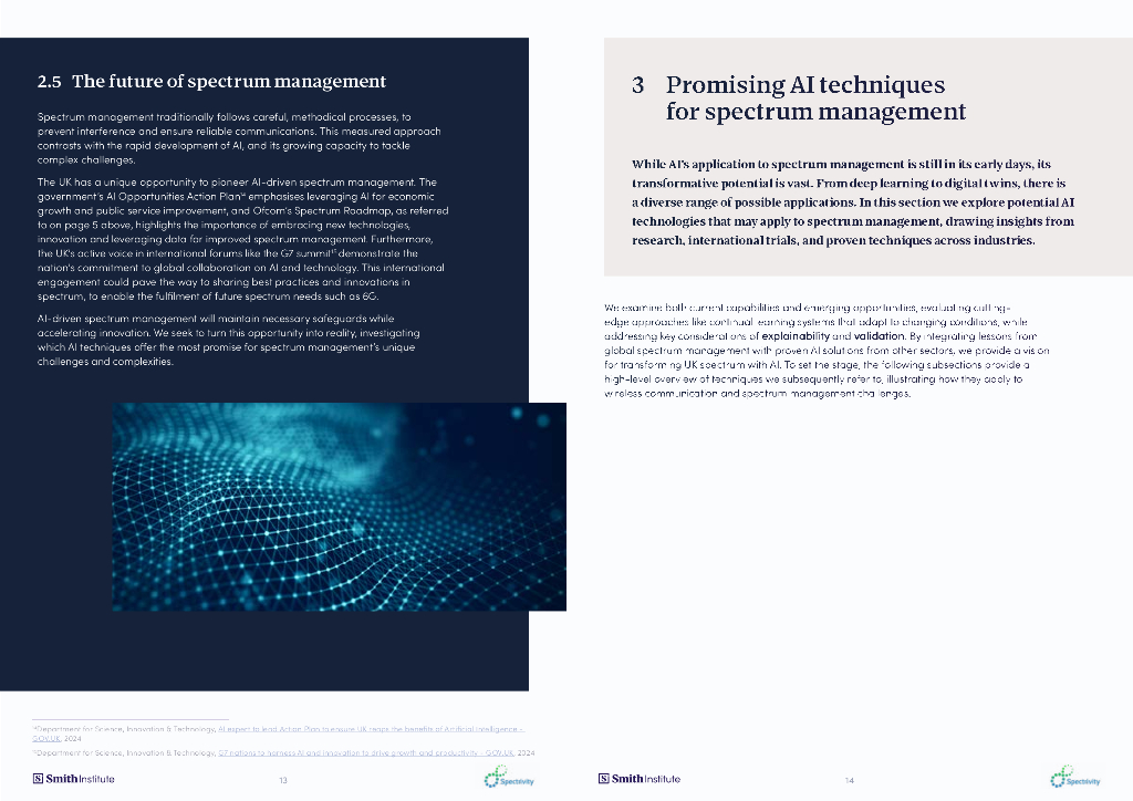 Smith Institute&ampSpectrivity：2025年人工智能（AI）在频谱管理中的应用研究报告（英文版）_第10页