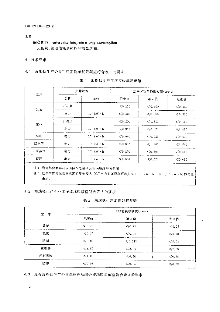GB 29136-2012 标准预览