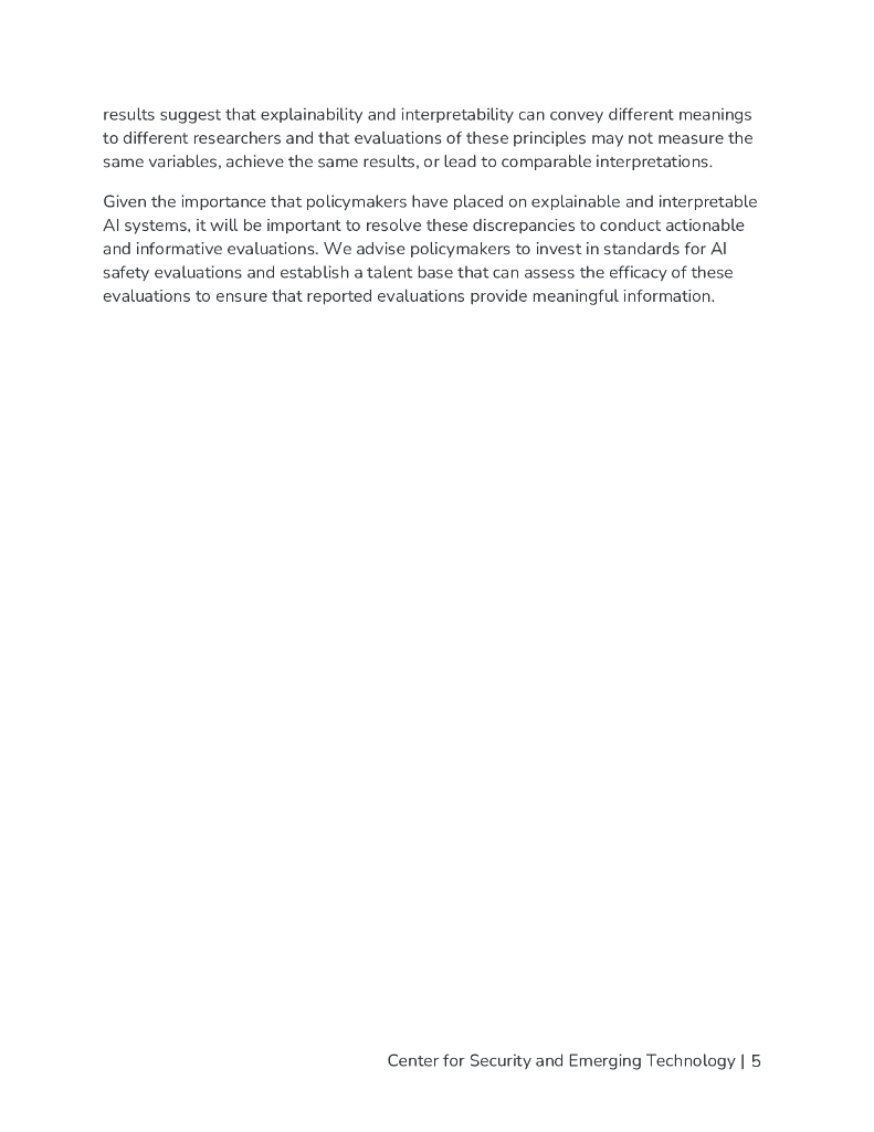 CSET：2025年可解释人工智能的实证检验：对AI评估方法的批判性审视报告（英文版）_第6页